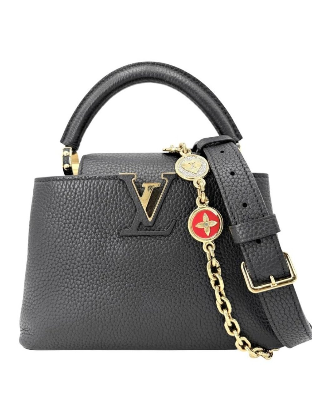 Louis Vuitton 2-Way Parnassea Line My Capucines Small Crossbody Shoulder Bag